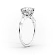 The Naomi Set With A 2.5 Carat Princess Lab Diamond Online Hot Sale