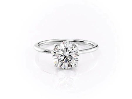 The Maia Set With A 2.5 Carat Round Lab Diamond Discount