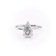 The Maia Set With A 1 Carat Pear Lab Diamond Online