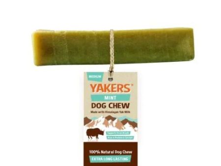 Yakers Dog Chew Mint XL Online Hot Sale