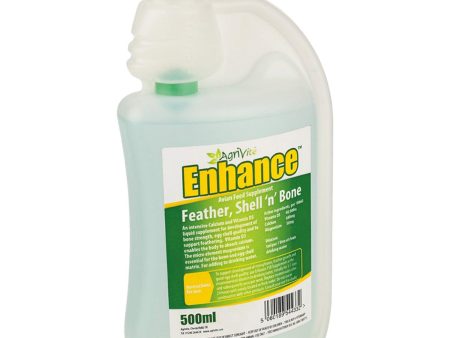 Agrivite Enhance Feather Shell N Bone Supplement 500ml Sale