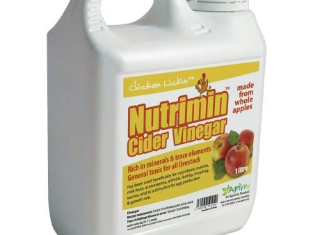 Agrivite Chicken Lickin Nutrimin Cider Vinegar 1ltr Cheap