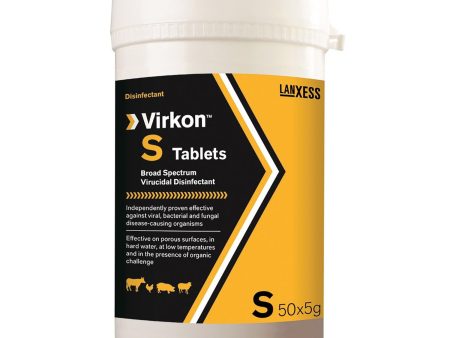 Virkon S Tablets 50x5g Pack Fashion