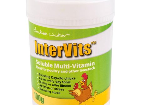 Agrivite Chicken Lickin Intervits Solublemultivits 100g Online Sale