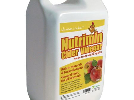 Agrivite Chicken Lickin Nutrimin Cider Vinegar 5ltr Online Sale