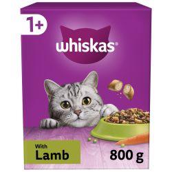 Whiskas Sterile 1+ Lamb 800G Supply