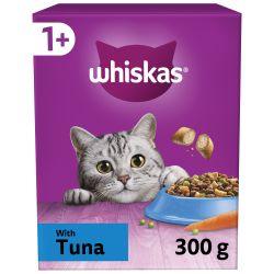 Whiskas 1+ Tuna Adult Dry Cat Food 300G Online now