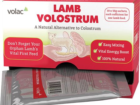 Volac Lamb Volostrum 10 X 50g Sachet For Cheap