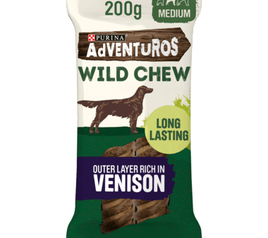 Adventuros Wild Chew Medium Venison 200G Fashion