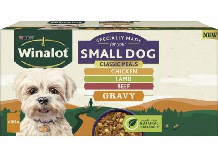 Winalot Small Dog Pouch In Gravy Beef   Chicken & Lamb 40 X 100G For Cheap