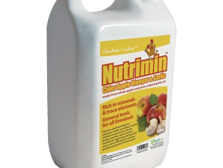 Agrivite Chicken Lickin Nutrimin Cider Vinegar & Garlic 5ltr For Discount