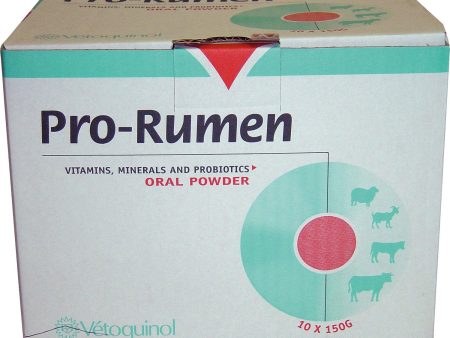 Vetoquinol Pro-Rumen 10 X 150g Sachet Supply