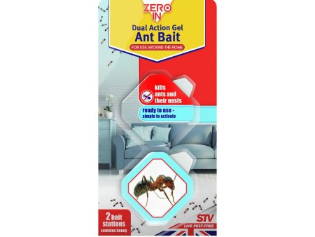 Zero In Dual Action Gel Ant Bait Twin Pack Online Sale