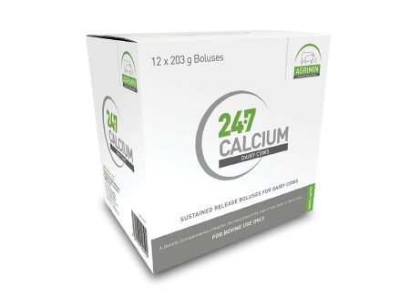 Agrimin 24-7 Calcium Bolus Dairy Cows 12 Pack Online