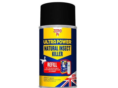 Zero In Ultra Power Natural Insect Killer Refill 200ml on Sale