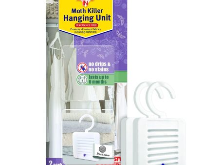 Zero In Moth Killer Hanging Unit Twin Pack Hot on Sale