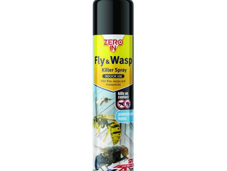 Zero In Fly & Wasp Killer Spray 300ml Sale