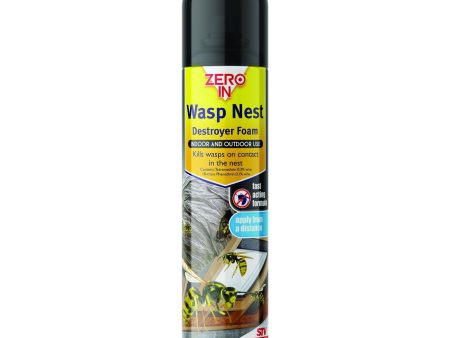 Zero In Wasp Nest Destroyer Foam 300ml Cheap