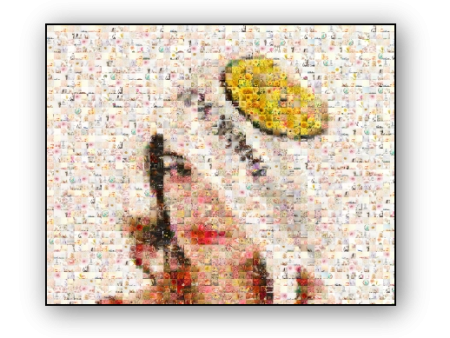 Photo Mosaic Canvas Print For Discount